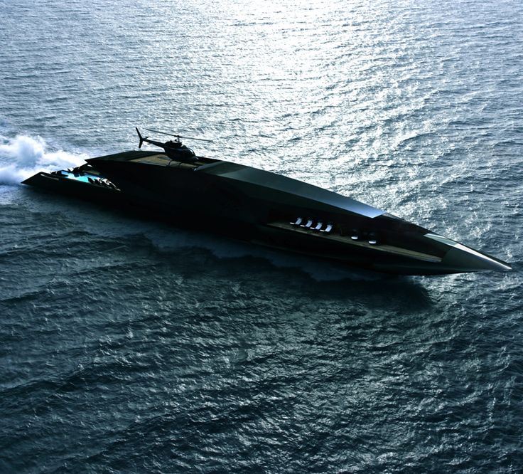 CONCEPT - Black Swan - Super-yacht